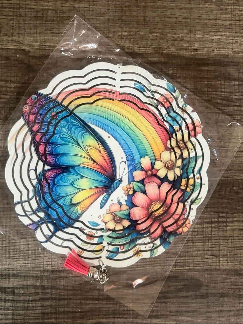Multicolor Butterfly Rainbow Hanging Decoration - Home Party Supplies